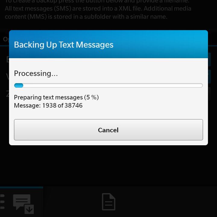 vagueandcandid's tweet image. Finally got #SMSBackup for my #blackberryQ10! 38k #TextMessages isn't too much, right? @blackberry #QWERTY #keyboard