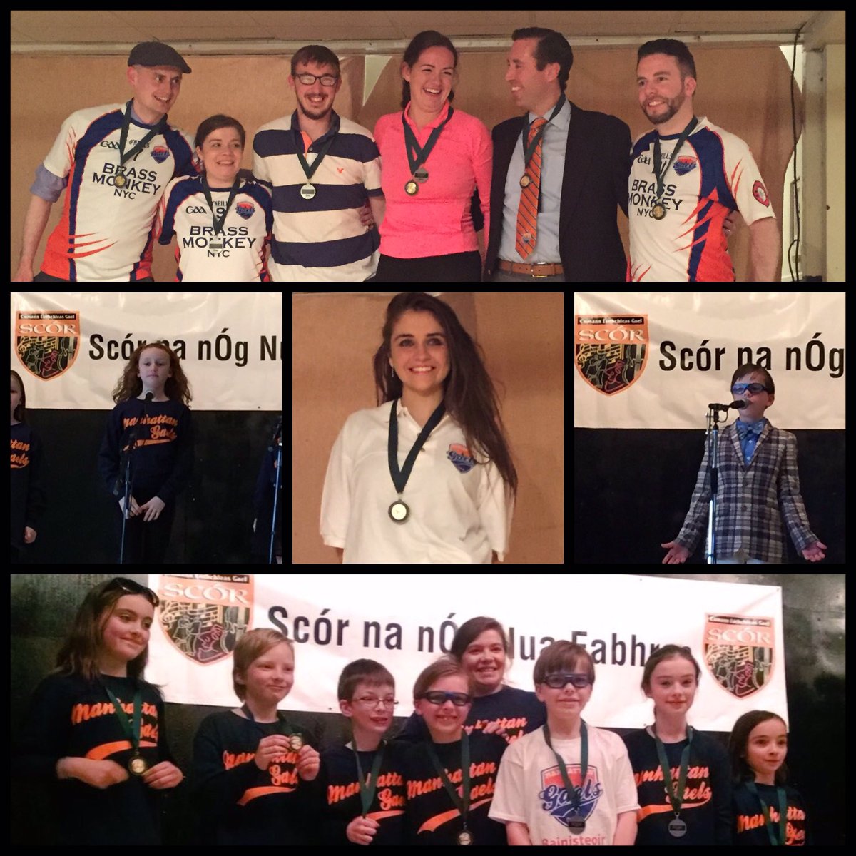 A sampling of some of our #OnAndOffThePitch legends performing on #Broadway tonight! #ScórOnBroadway #ScórNY