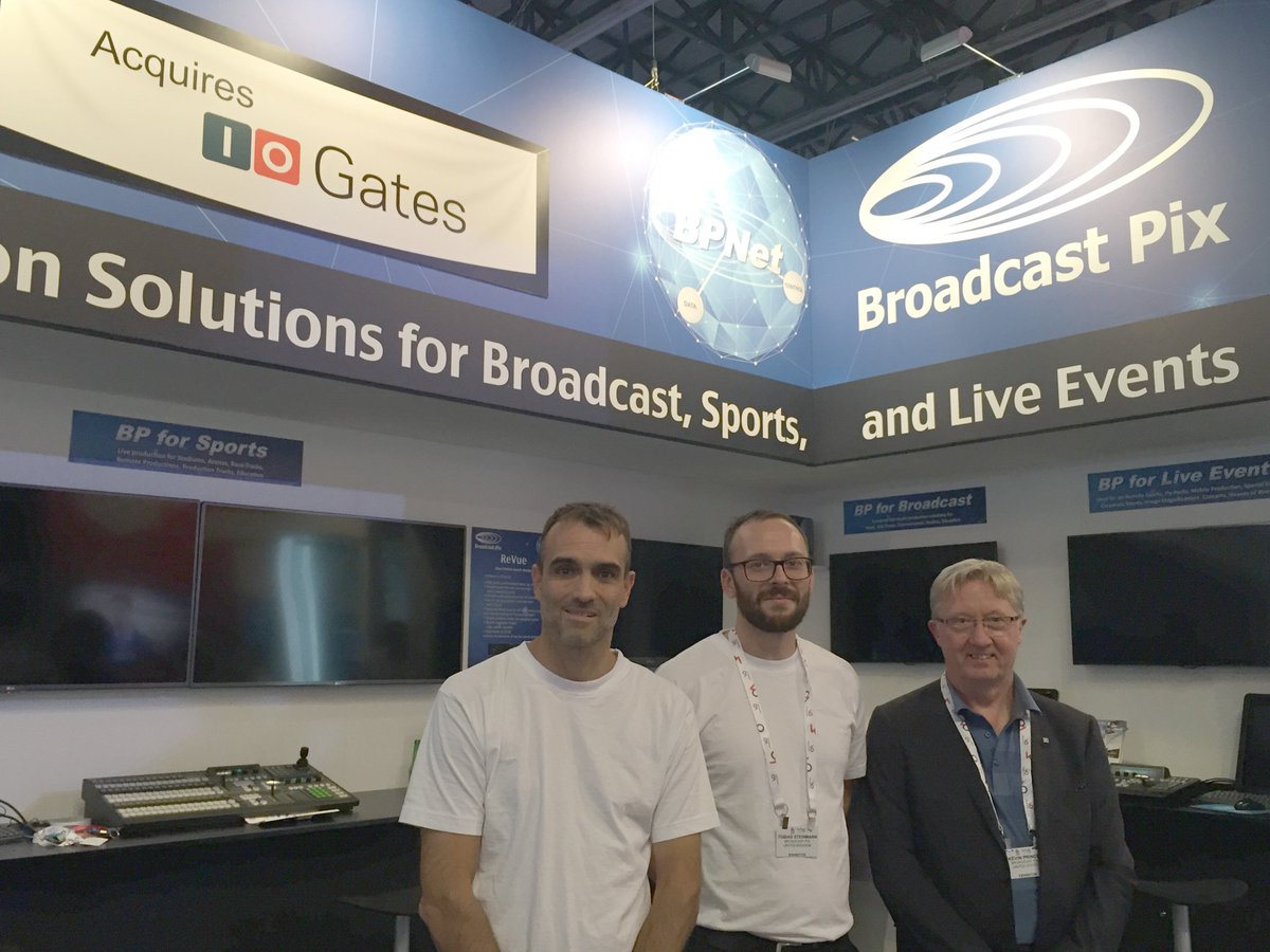 BroadcastPix's tweet photo. @BroadcastPix Completes Acquisition of ioGates @IBCShow #BPNet #mediamanagement #IBC2016 https://t.co/ZFNYDmy4wE https://t.co/1R1bRumAhd