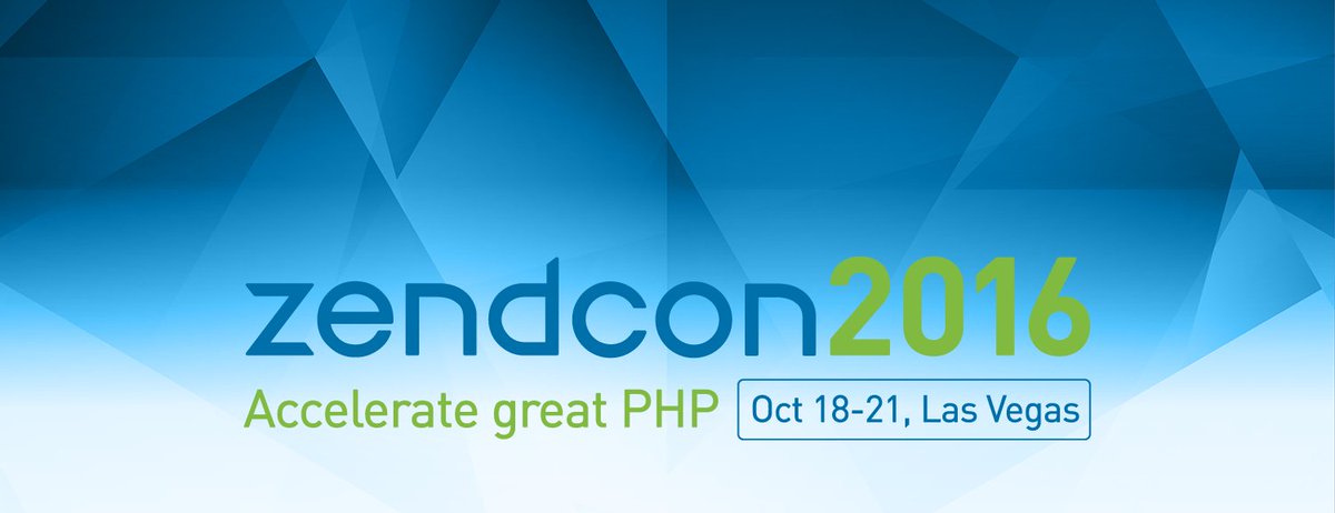 zendcon's tweet image. Today's the last day for early bird prices! >90 sessions, tutorials, exhibit hall & more
zendcon.com/register-now
