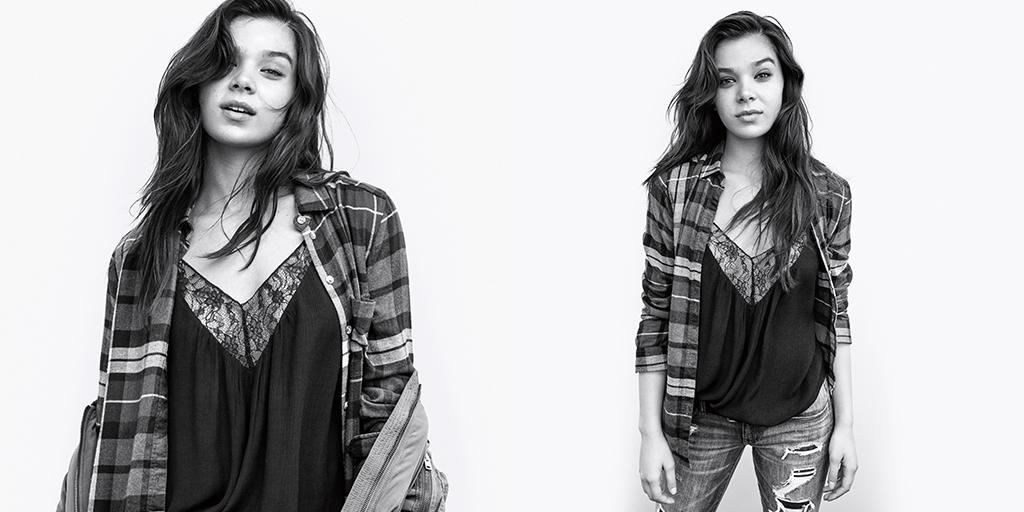 AEO's tweet photo. I can create my own future. –@HaileeSteinfeld #WeAllCan, can you?https://t.co/VqhnX6IwxF https://t.co/EHlaGz4M6A