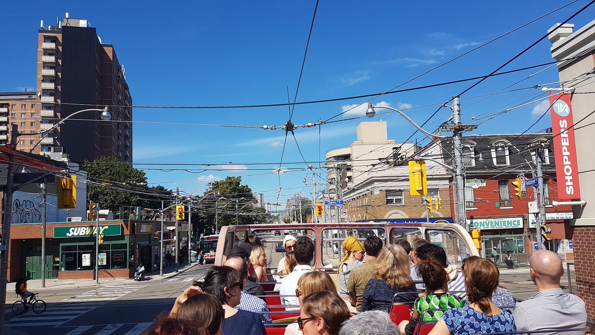 Getting a tour of filming locations in Toronto as part of the #ProducersLabToronto project w/ @OMDCtweets. #TIFF16