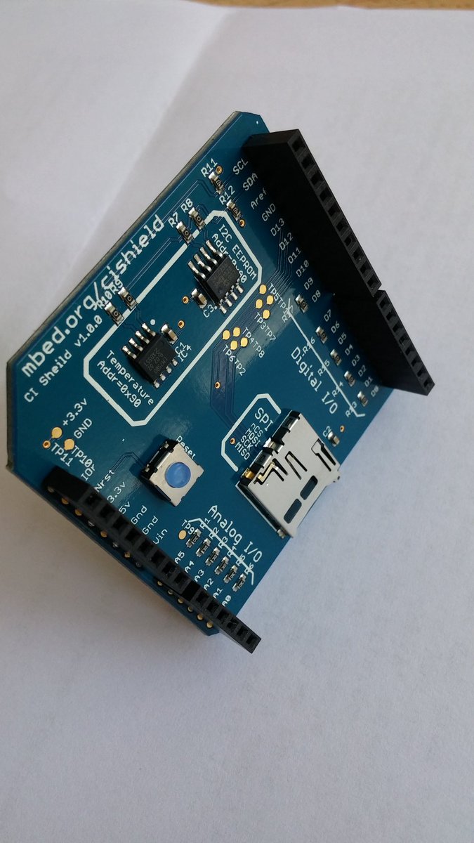 LTEKelektronika's tweet image. Another interesting ARMmbed shield...made @LTEKelektronika 
#ARMmbed #L-TEK #Arduino #shield #production #test