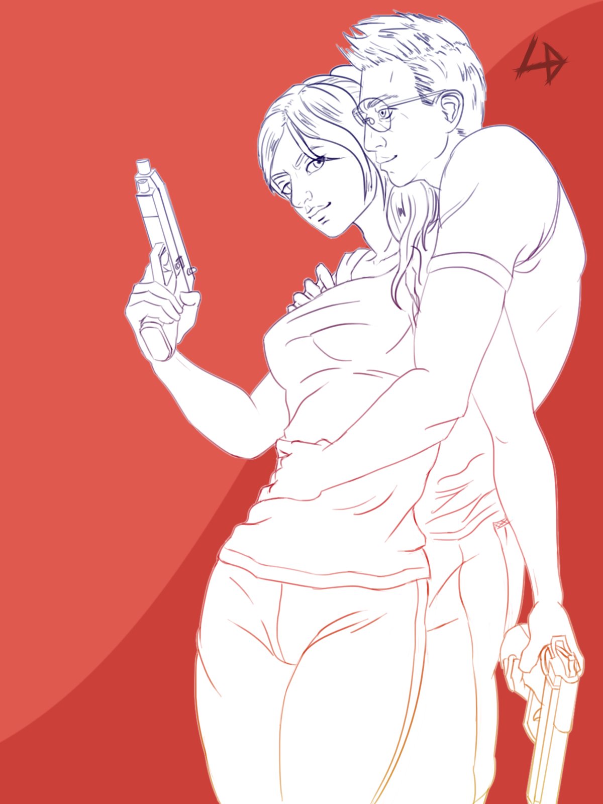 Download Anime Couple Coloring Page  Coloring Sheet Anime Couple  Full  Size PNG Image  PNGkit