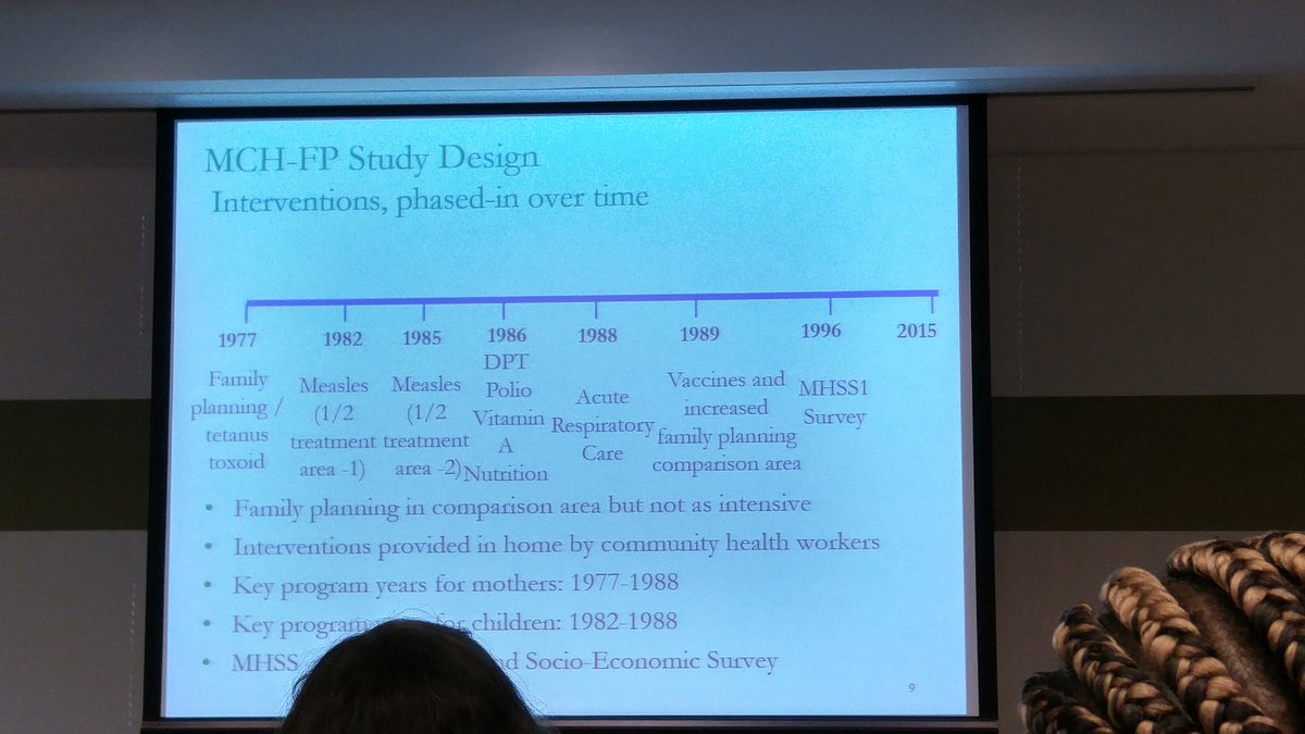 Cool to see the next follow-up of a study that started before I was born. #poppov2016