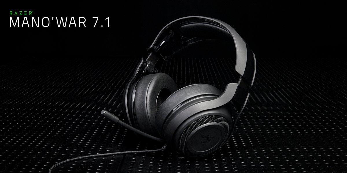 Experiencia de audio para juegos de PC y consola con el Razer ManO'War 7.1: rzr.to/mow71