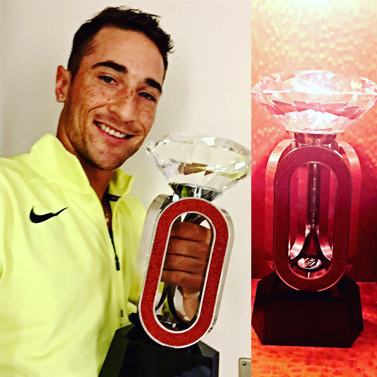 Feels great to finish the season on top of the standings and be crowned Diamond League champ!!