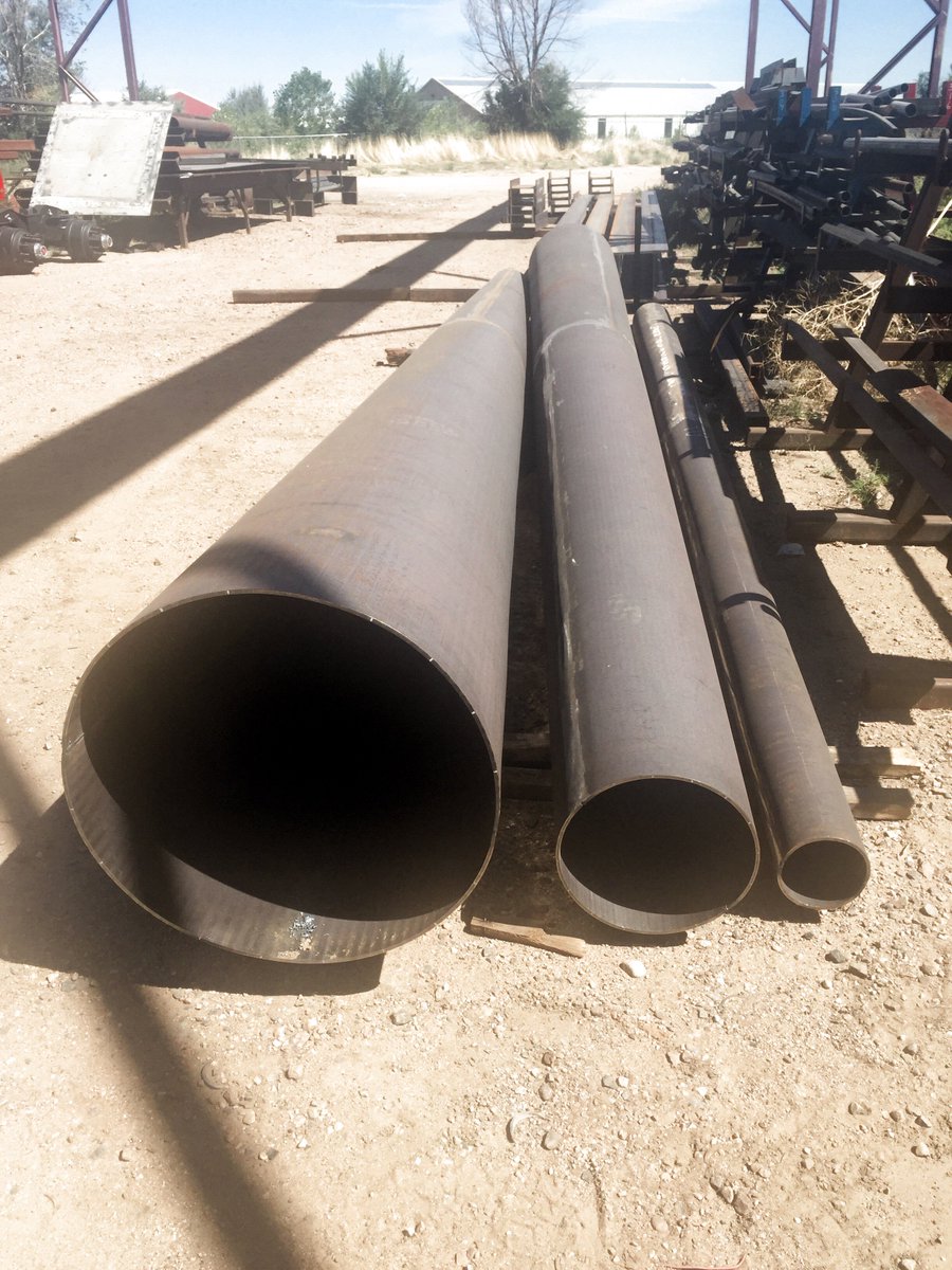 Longero_Inc's tweet image. Long formed steel cones #Longero #steelforming #customcones #steelfabricator #WeldingColorado