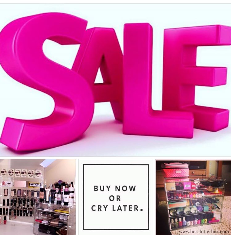 herclutterbox's tweet image. Prices reduced on all ClutterBoxes. #beauty #herclutterbox #blogger #beautyday #sale #christmas #shopping #storage