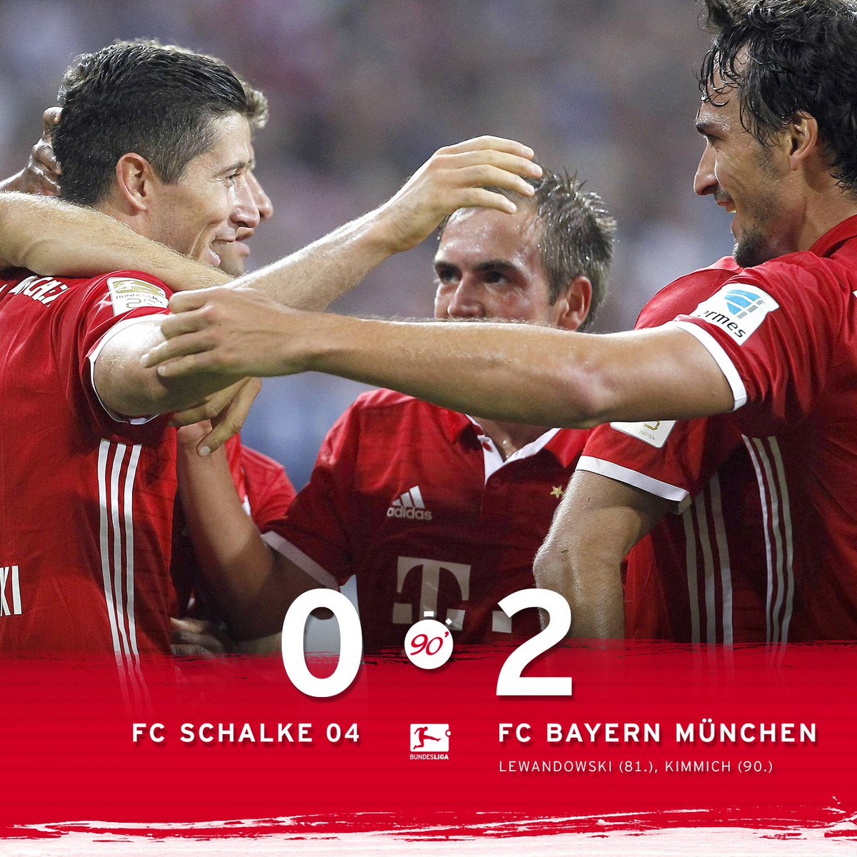 Fc Bayern English And That S Job Done For Fcbayern Two Games Six Points The Perfect Bundesliga Start S04fcb 0 2