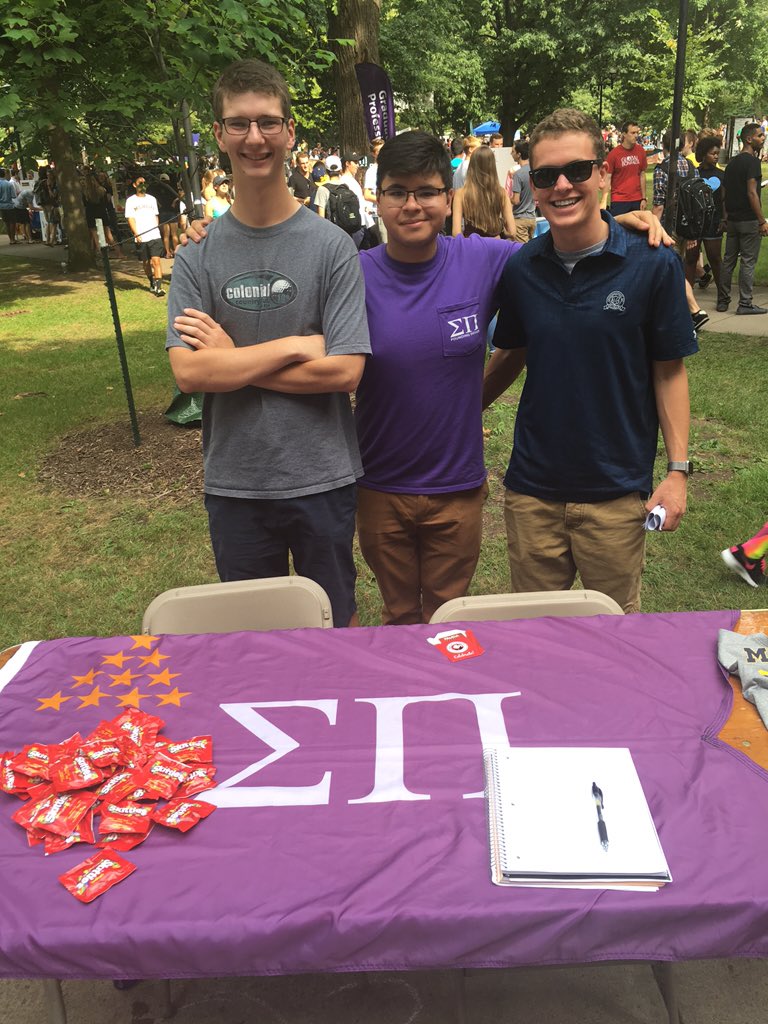 Think of rushing? Stop by our booth outside Angell Hall @ Festifall!