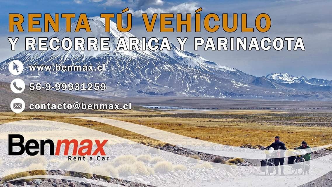 benmax_Arica's tweet photo. Que esperas para recorrer la Region de Arica y Parinacota, siempre eligiendo la mejor empresa de #Rentacar … #Benmax https://t.co/CIQ76n08VR