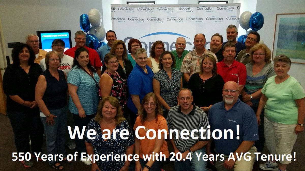 Toma_NH's tweet photo. #werconnection
We are Connection!
26 coworkers with 550 Years of Experience and 20.4 Years AVG Tenure! https://t.co/qO5SeeGQKt