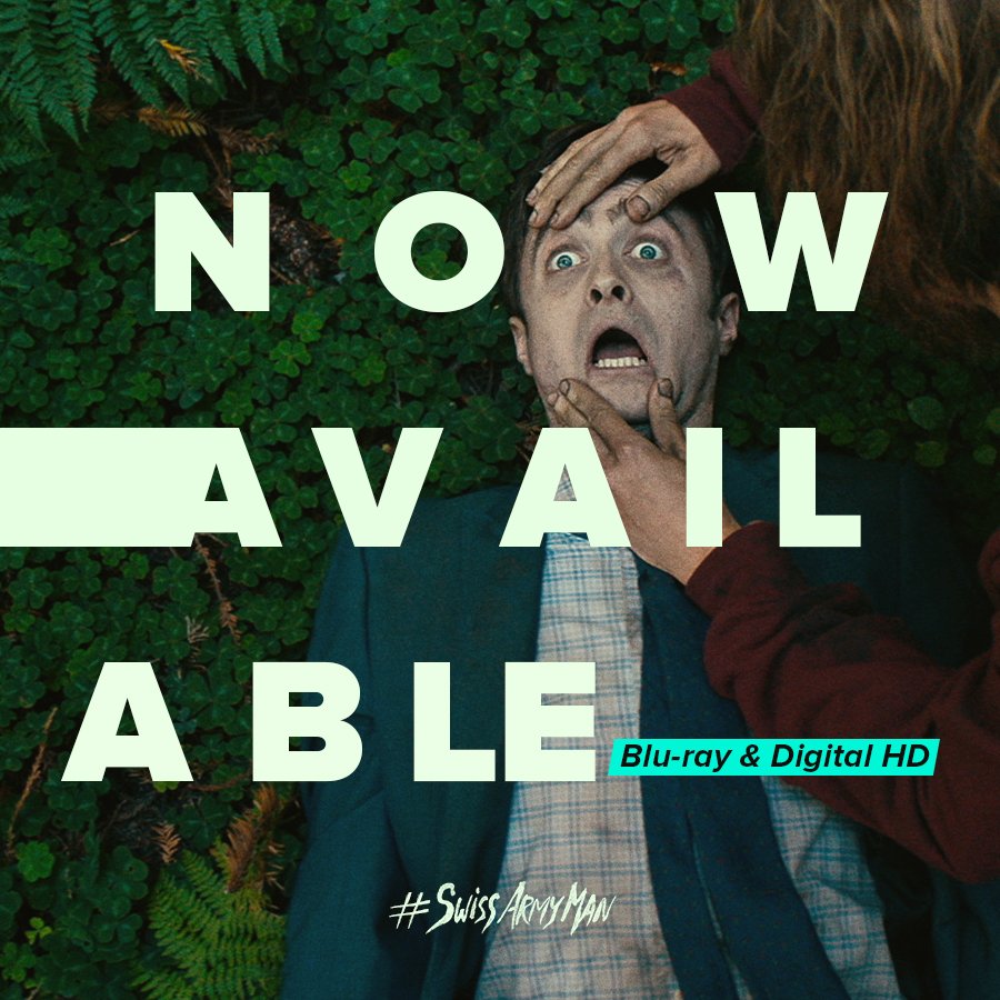 "A wacktacular curiosity," raves <a href="/THR/">The Hollywood Reporter</a>. #SwissArmyMan is now on Digital HD &amp; Blu-ray: bit.ly/SAM_DigitalHD