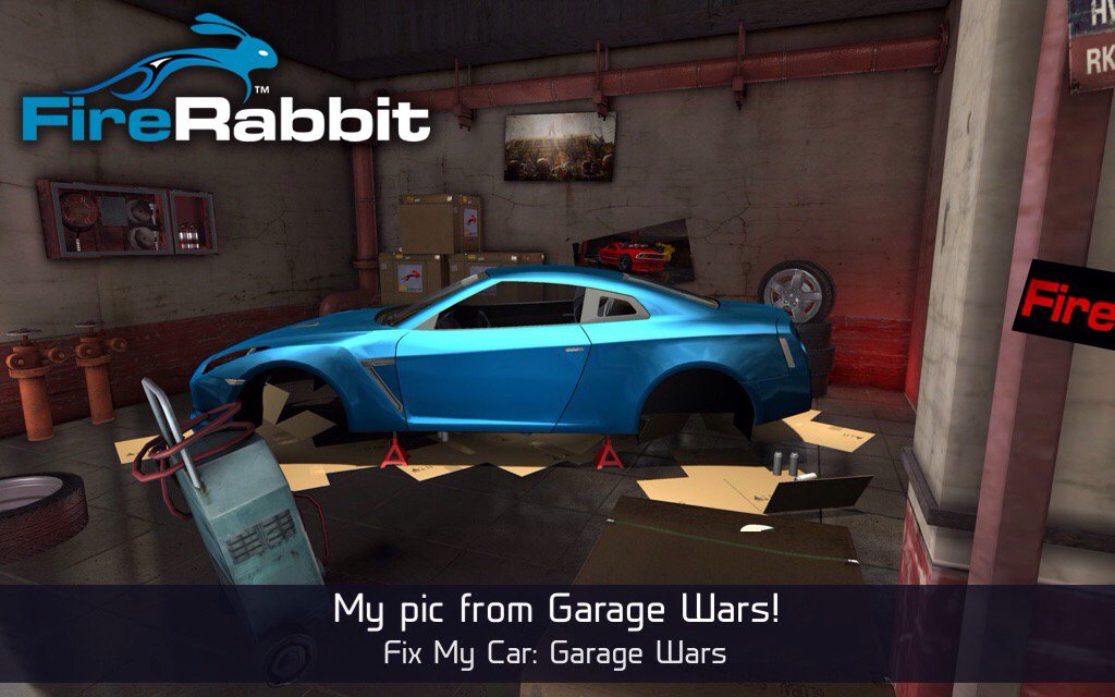 gamingforspeed's tweet photo. My pic from Garage Wars! @FireRabbit_Inc #car #game #garagewars https://t.co/79wVZPv1HY https://t.co/OcBY1ZuWGp