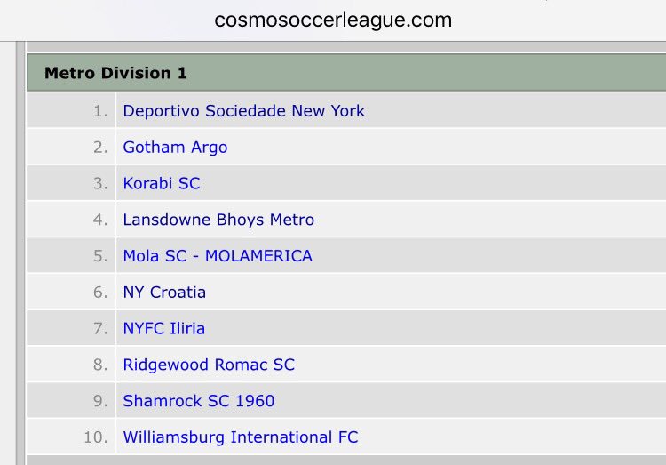 DS New York Soccer tweet media
