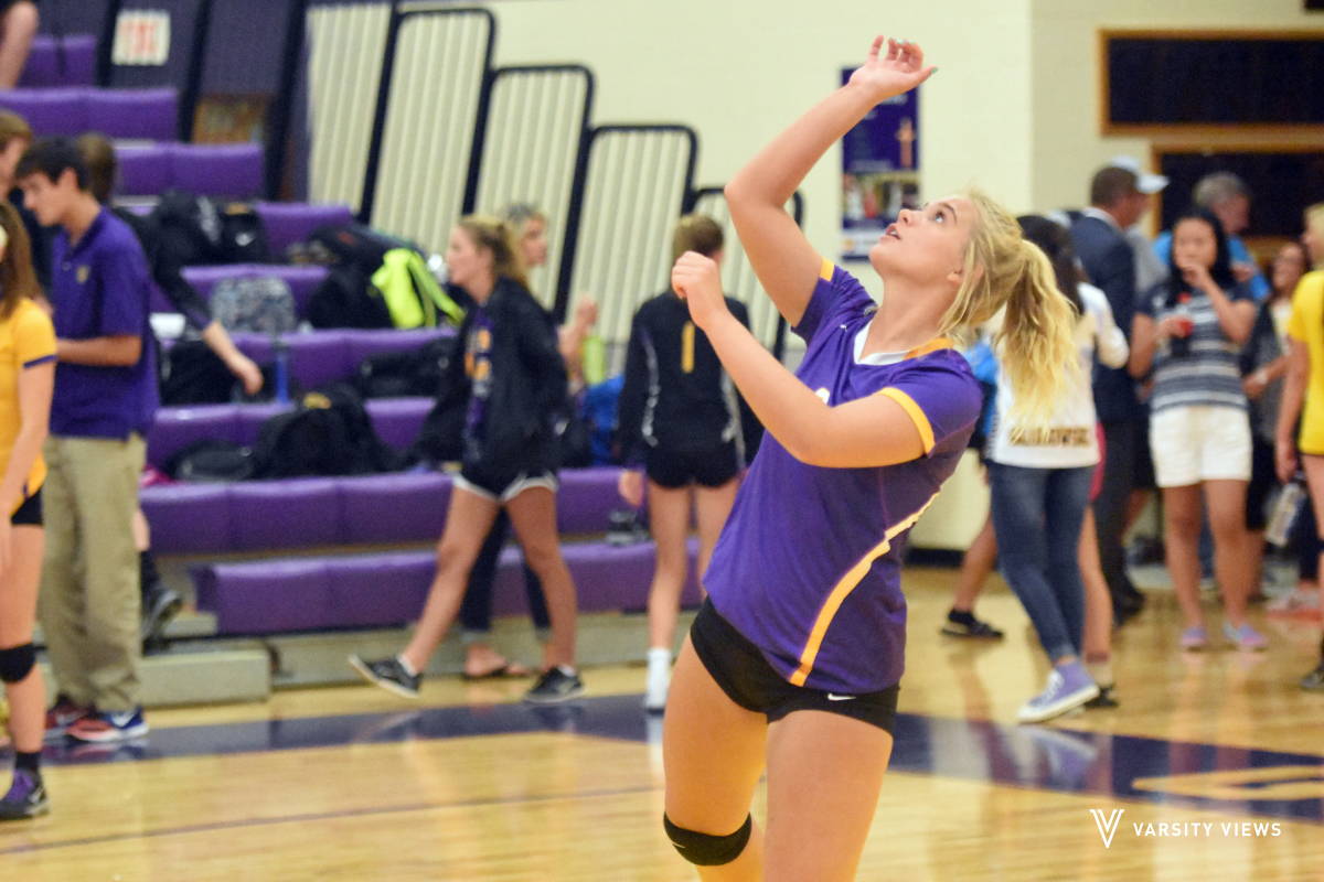 VictoryViewsIN's tweet image. Guerin Catholic volleyball took on Western Boone on 9/8! Photo coverage —&amp;gt; bit.ly/1sOFzZS