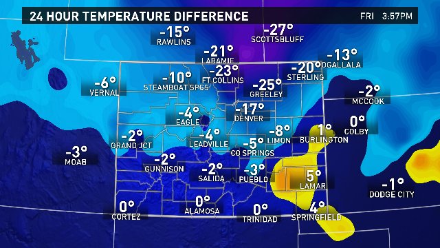 theWXwoman's tweet photo. Much cooler this afternoon compared to yesterday's heat! Enjoy the brief break, a warm-up arrives soon. #9wx #cowx https://t.co/WfIzZob69Z