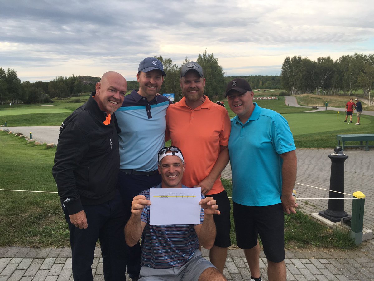 Congrats to the team from Silver Creek for winning the Hyundai PGA Scramble Regional Qualifier today at Timberwolf!