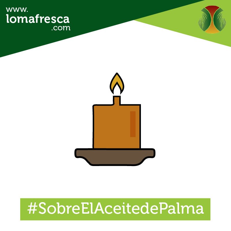ExtLomaFresca's tweet photo. ¡Uno de los usos más frecuentes del #AceitedePalma es la elaboración de velas! #PalmOil #SurdeBolivar #Colombia https://t.co/foN5yqObUl