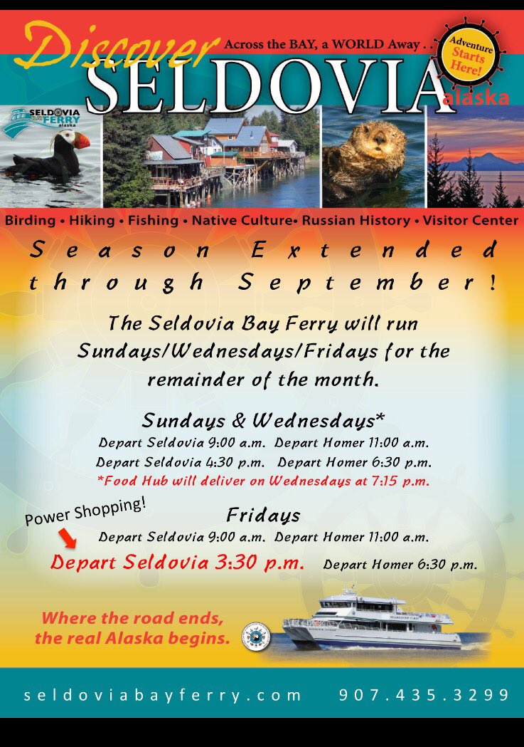 Seldovia Bay Ferry (seldoviaferry) Twitter