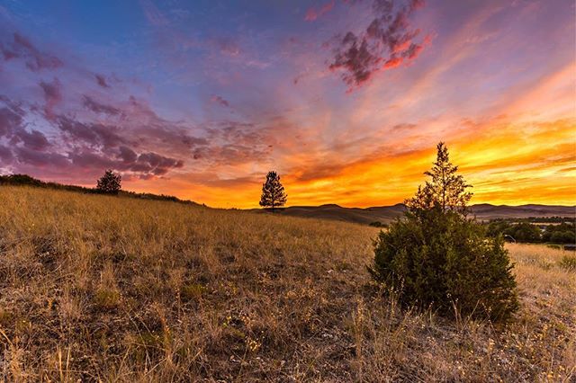 visitmontana's tweet photo. Kick-off the weekend with a sunset to remember. 📷: IG user cwatson119. #MontanaMoment https://t.co/TYnEvcefBa