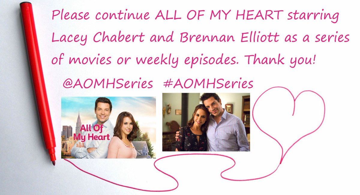 AllOfMyHeartTV's tweet image. Retweet to ask @hallmarkchannel @UPtv @insp_tv for more #AllOfMyHeart. youtu.be/Uem8aZsHWAo
#AOMHSeries