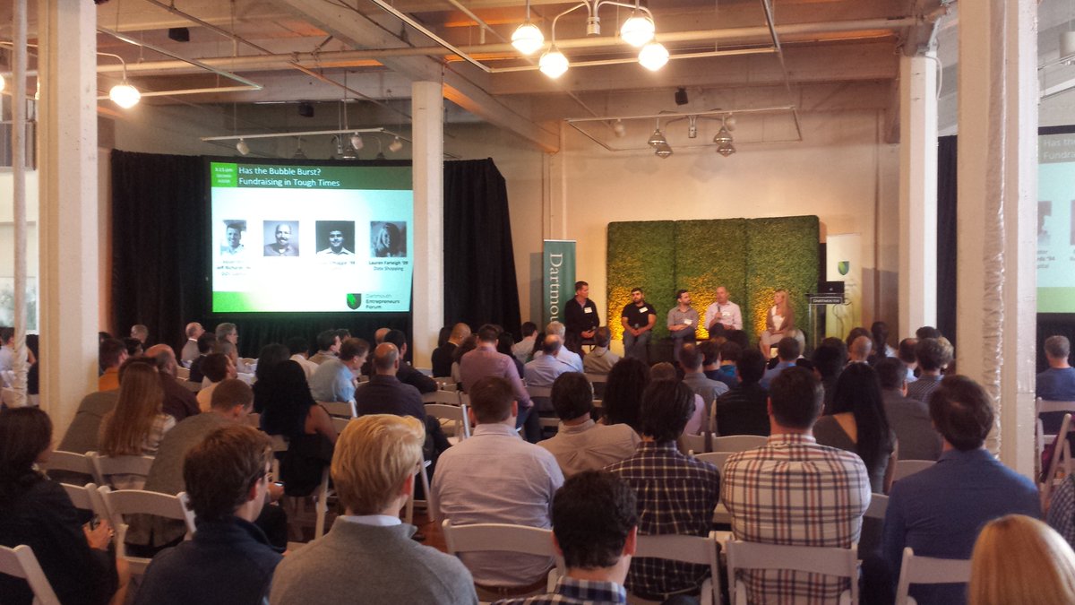 How to raise venture money #DartmouthEF16