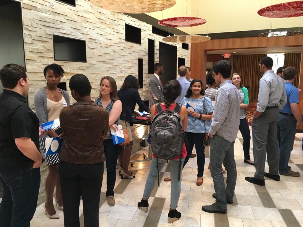 SVPDallas's tweet photo. The kickoff retreat to the Dana Juett Social Venture Leadership Residency is underway! #DJSVLR #millennials https://t.co/bsUA8vekAU