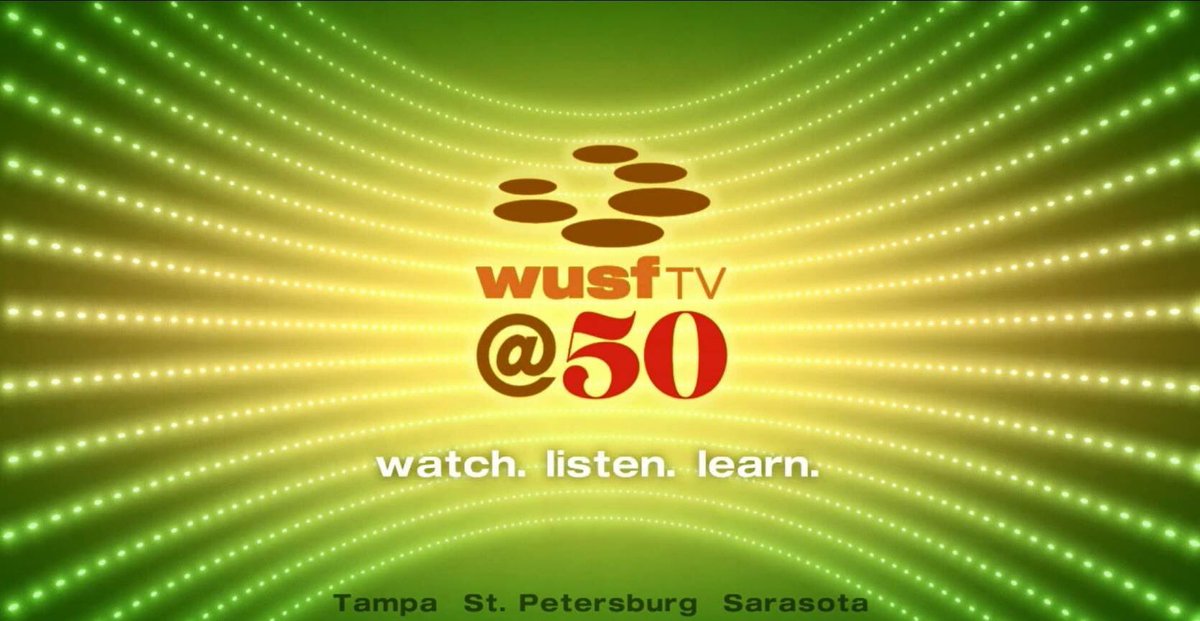 WUSF-TV marks its 50th anniversary on Sept 12 &amp; we're celebrating!#USFbeatTV .<a href="/wusf/">WUSF</a> .<a href="/USouthFlorida/">University of South Florida</a> .<a href="/USFalumniAssn/">USF Alumni Association</a>