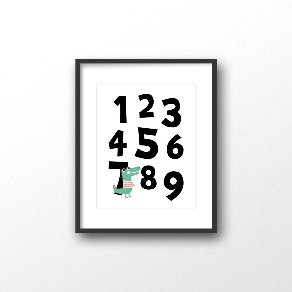 Helena On Twitter Numbers Print Black And White Numbers Print