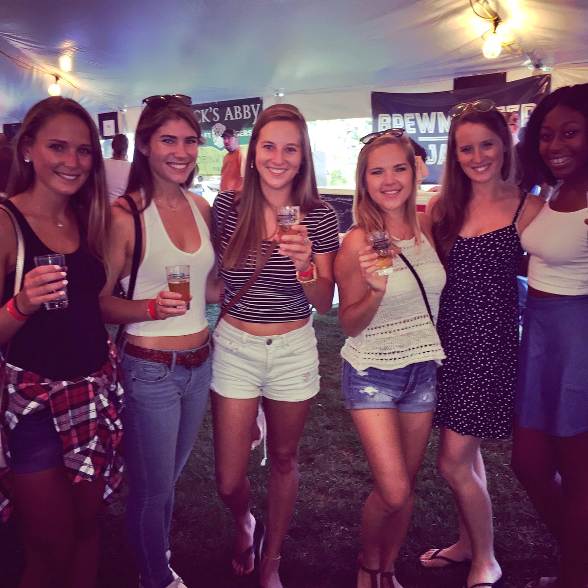 Things are starting to heat up under the tent!! #ctriverbrewfest #TGIF #craftbeer  #holyokecanoeclub