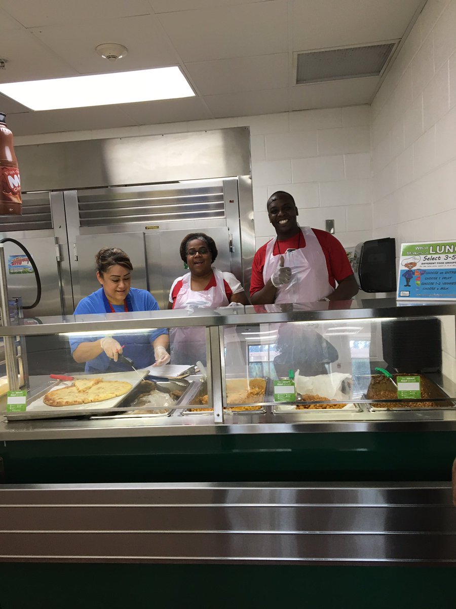 It's Our Pleasure to serve You-RMS A-Team assisted with serving lunch to our scholars.