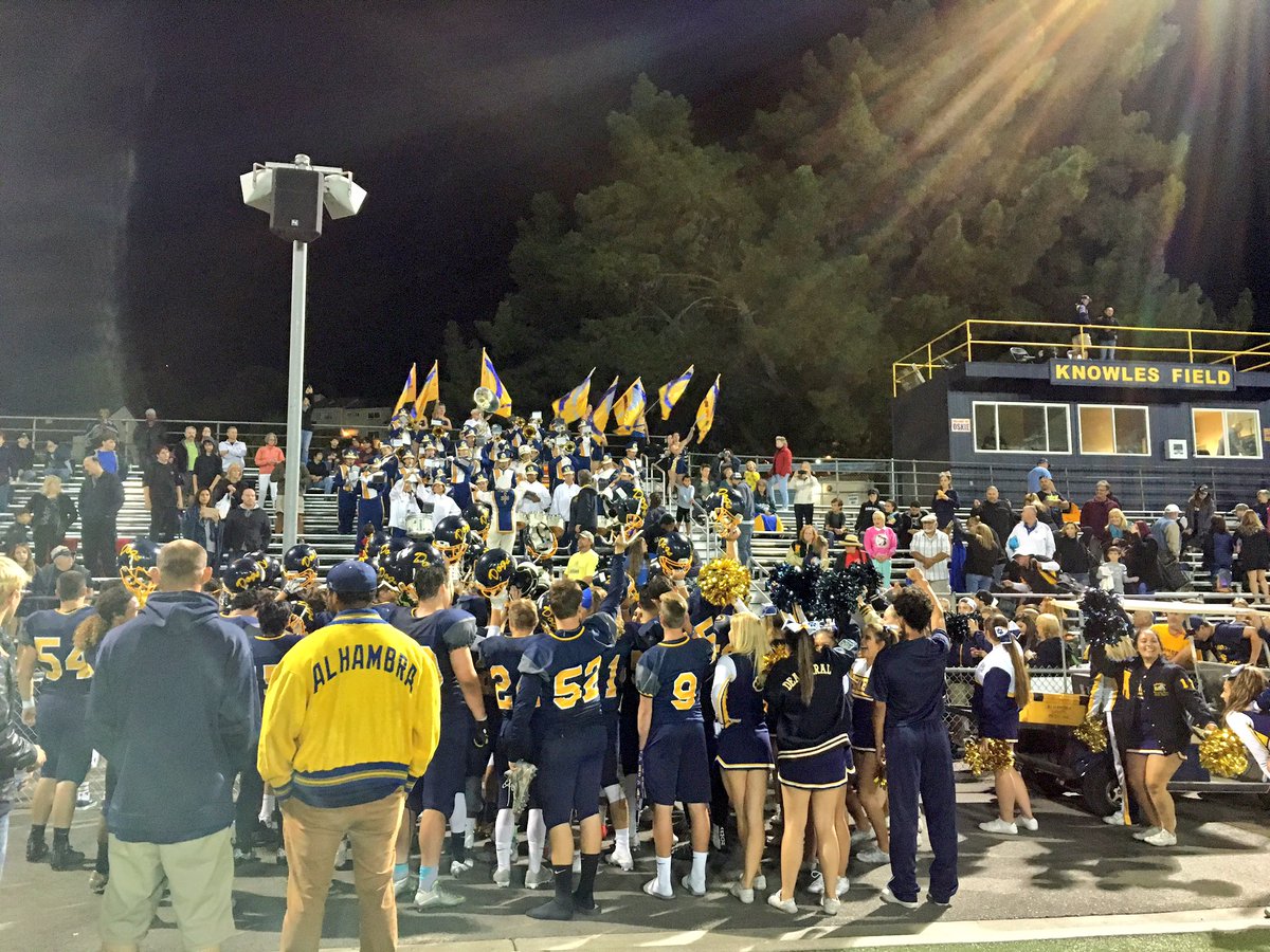 ahsdogs's tweet photo. Great night of football, awesome fans, and the WIN!!!💙💛 #GoDogs https://t.co/WgH1LSe2yh