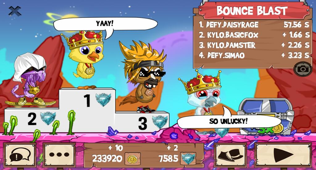 Proeli0's tweet image. Having a blast @ #funrun2 #DaisyRage #basicfox #Damster