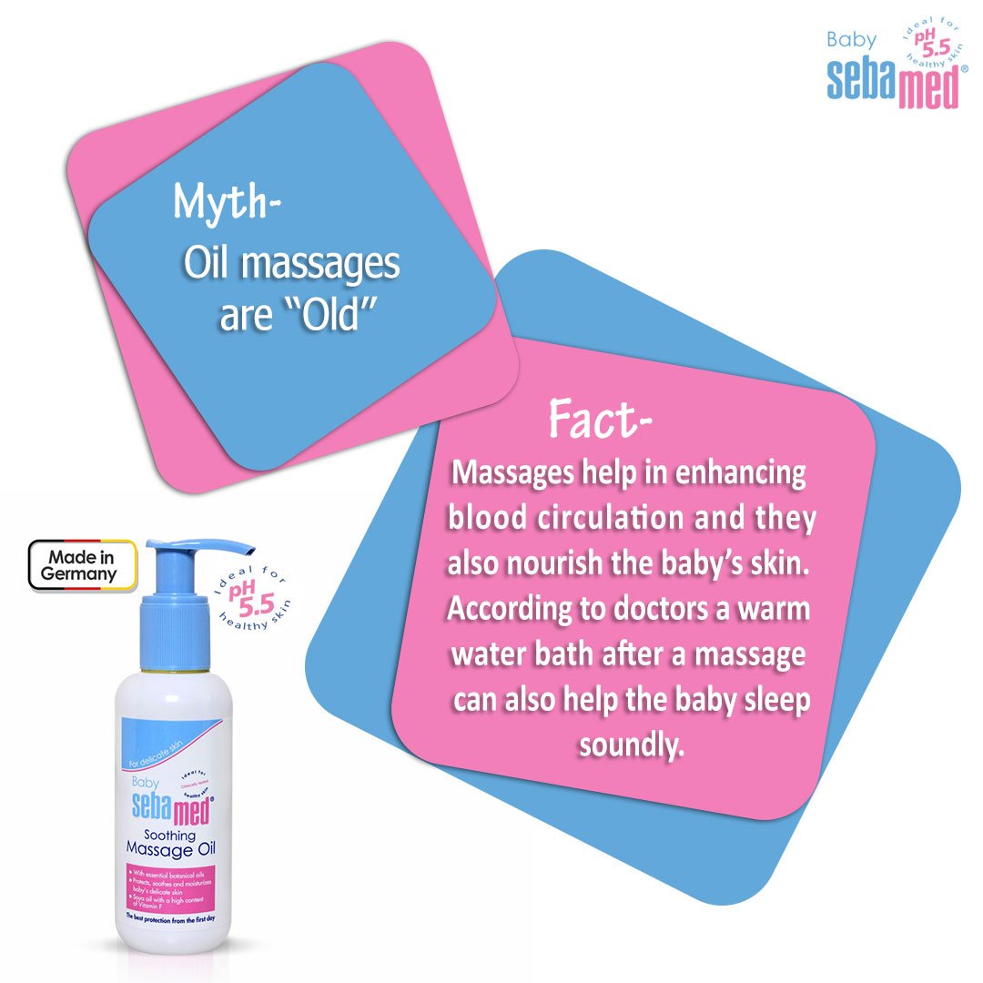 sebamed baby massage oil