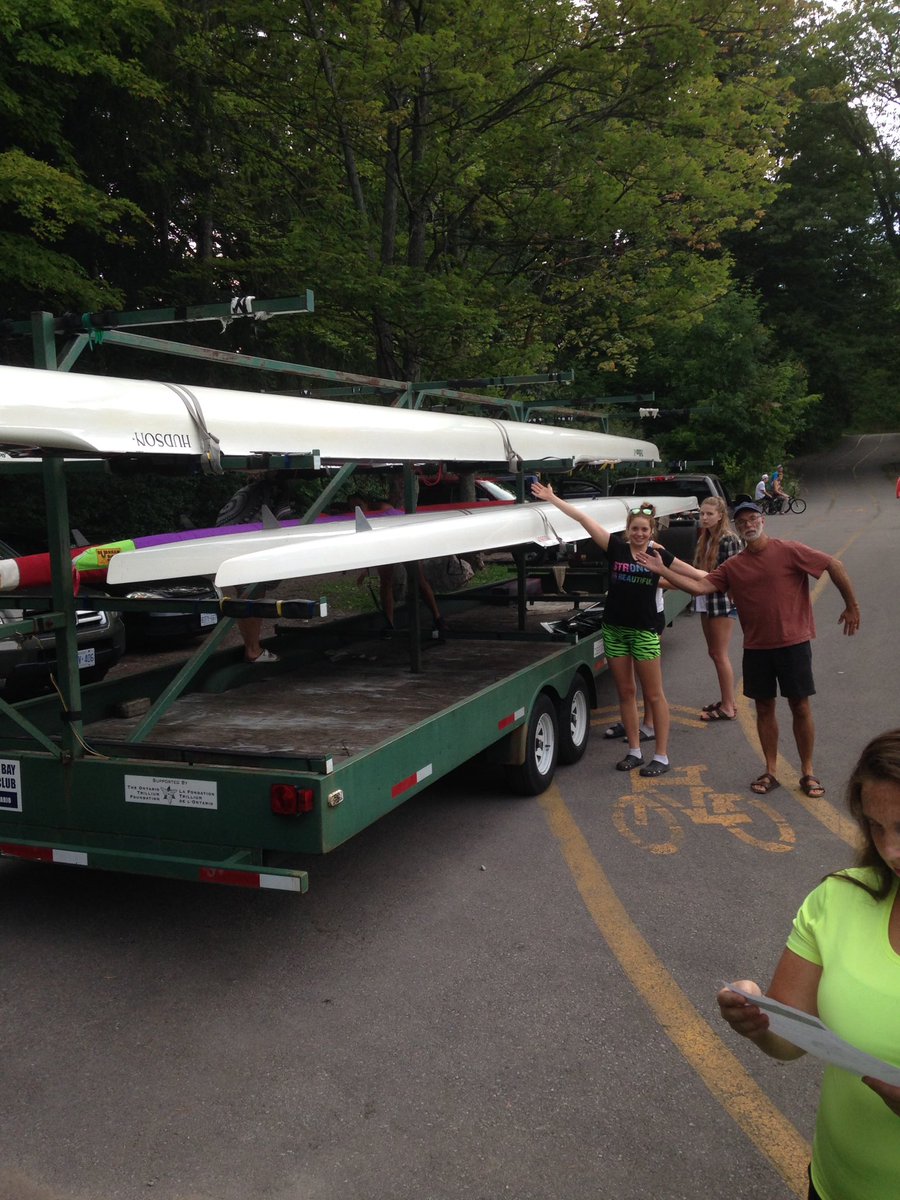 GBRC_Crew's tweet photo. All ready for the Muskoka Classic! Can't wait! @RowingSevern https://t.co/DxCXNRNcJv