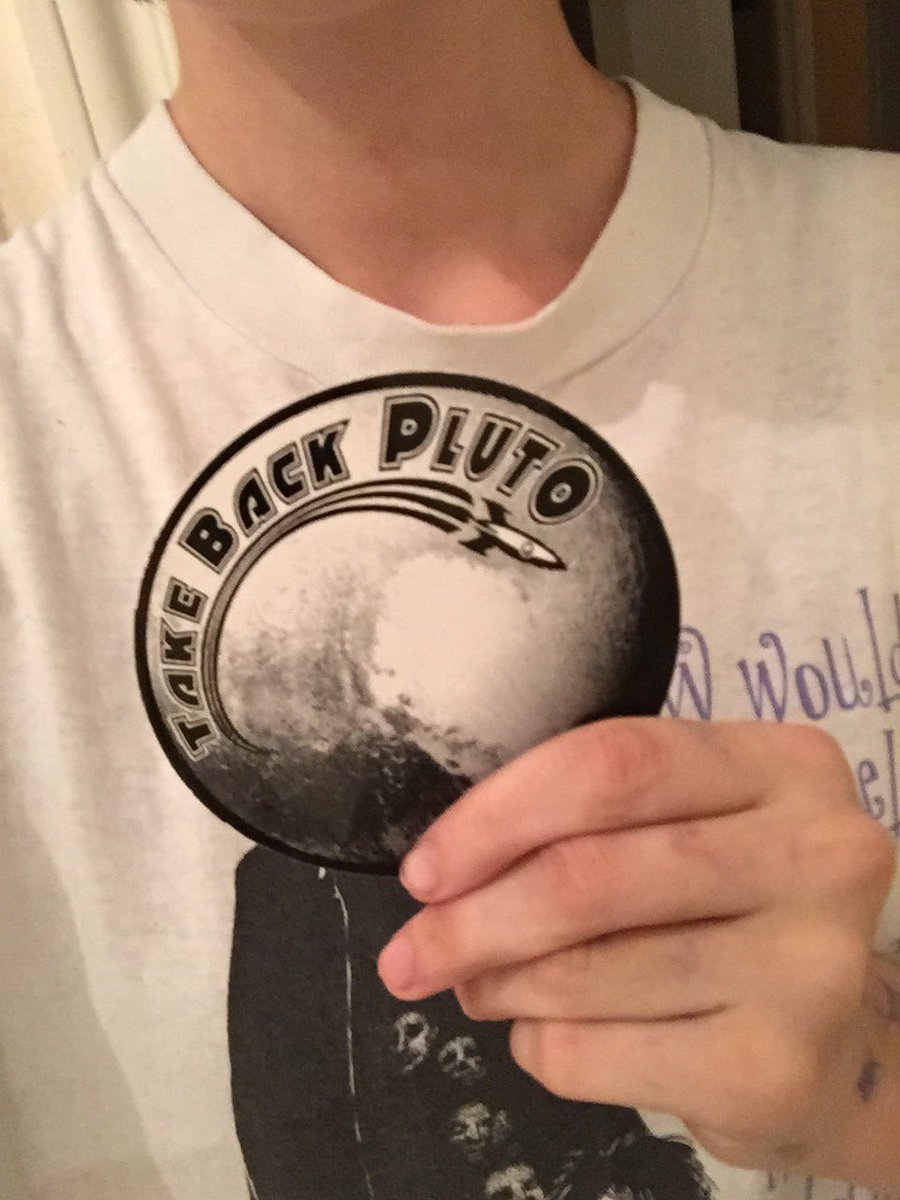 takebackpluto's tweet image. Pick up a brand new band sticker at our gig this Sunday evening at the Last Concert Cafe!