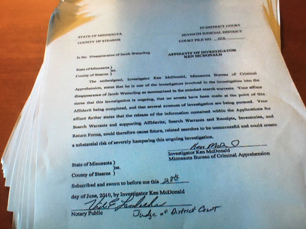 What the Wetterling search warrants contained, tributes around the cities for Jacob, and Prep football. <a href="/10/">PR</a> #kare11