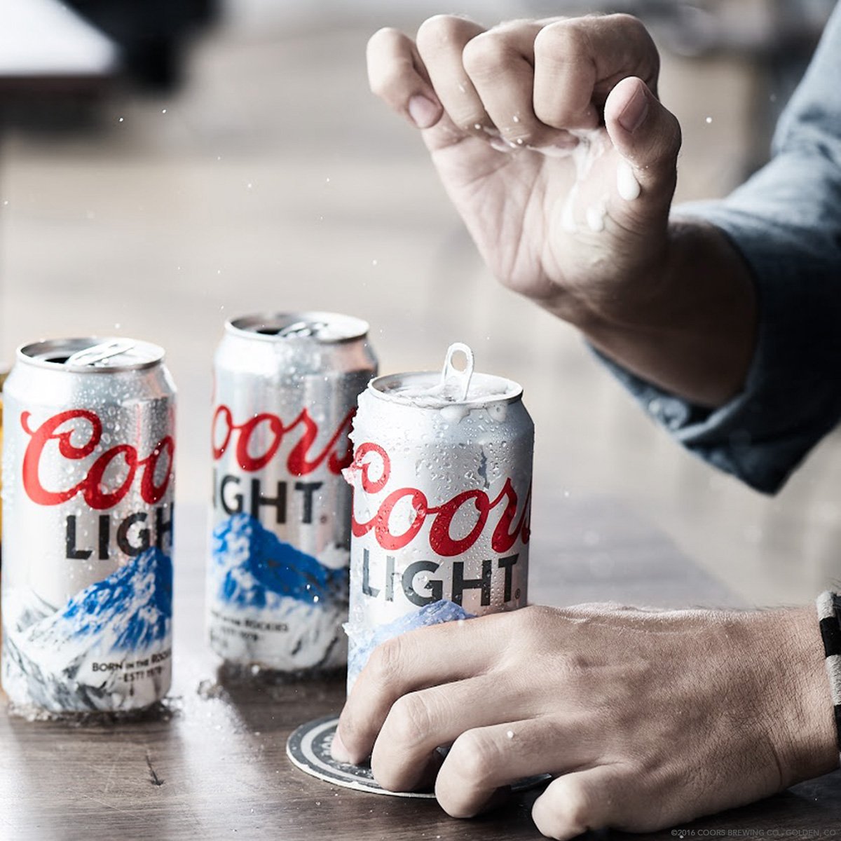 Coors Light on Twitter "Crack open a crisp, cold start to the weekend.…