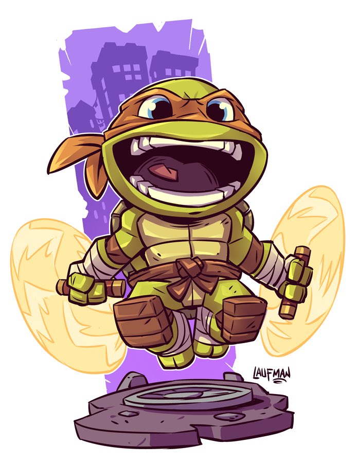 Derek Laufman on Twitter: "Chibi Donatello added to the ...