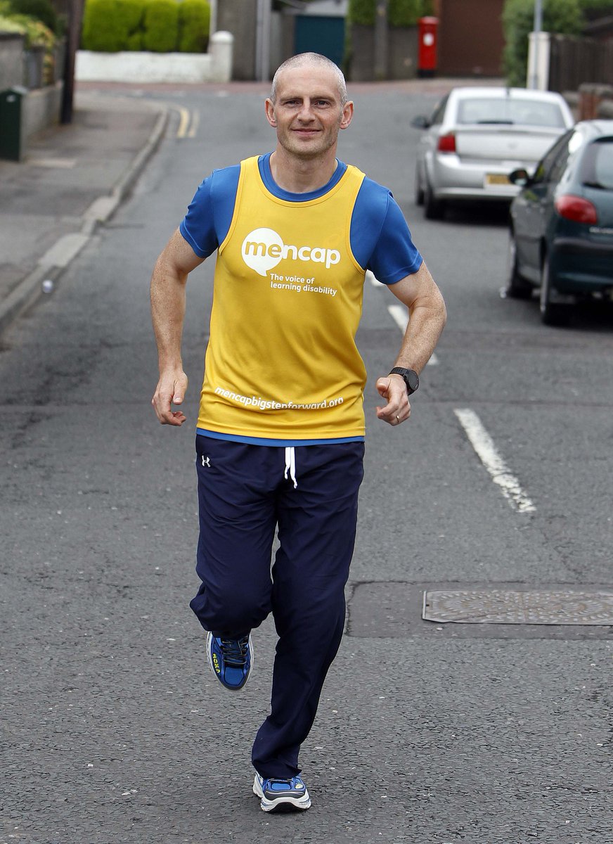 Mencap_NI's tweet photo. Tune into @U105radio at 11.30am to hear Neil say why to #doit4mencap in this years @marathonbcm Half Marathon https://t.co/ykY2Csq2G2