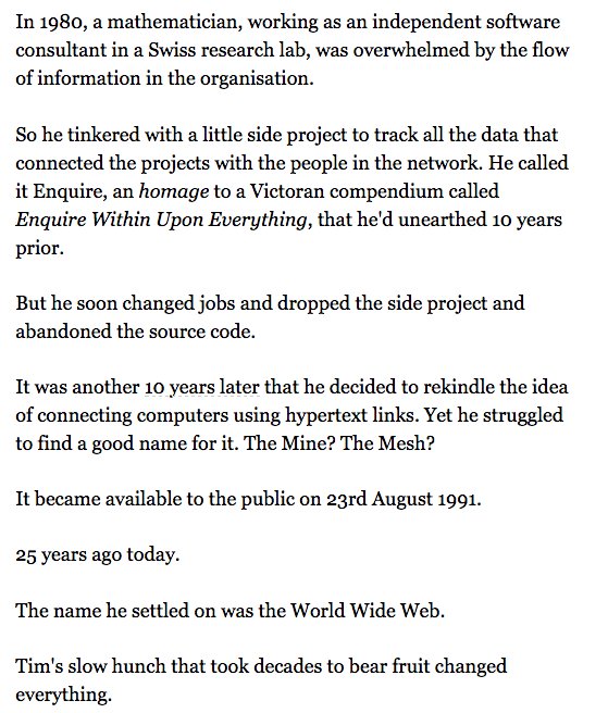 really nice intro by @marceglon to the <a href="/hackerpreneurco/">Hackerpreneur Mag</a> newsletter i get. downloading app now b/c of it