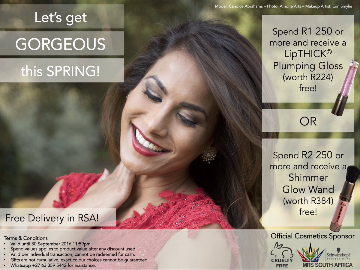 MathebulaEphy's tweet photo. #letsgetgorgeous this spring. #lovemysormé #brave2bu #mrssafinalist @MrsSAPageant @sormesa https://t.co/OSD21OPV98
