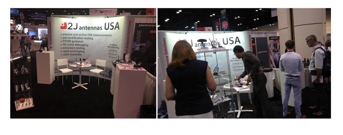 Thank you everybody who visited our APCO 2016 booth! <a href="/APCOIntl/">APCO International</a> #apco2016 #antennas #LTE #UHF #VHF #PublicSafety
