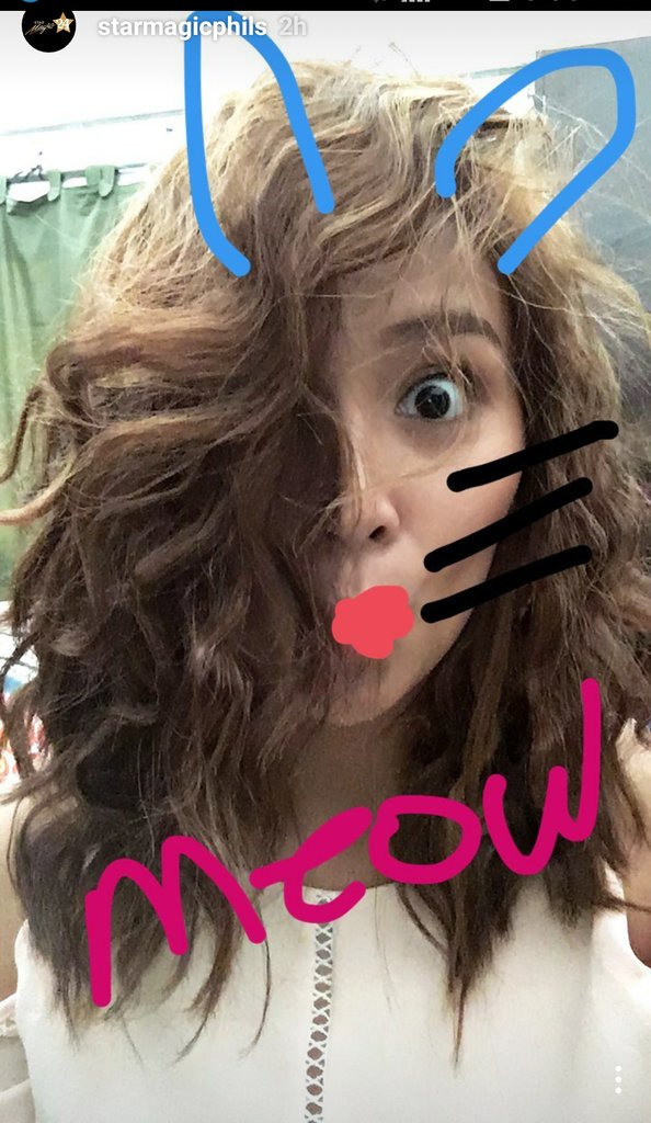 MissHappyWriter's tweet photo. She's really the best IG invasion debut subject ever! 😹 #KathrynInvadesStarMagicPhils https://t.co/waPeOXDkuu