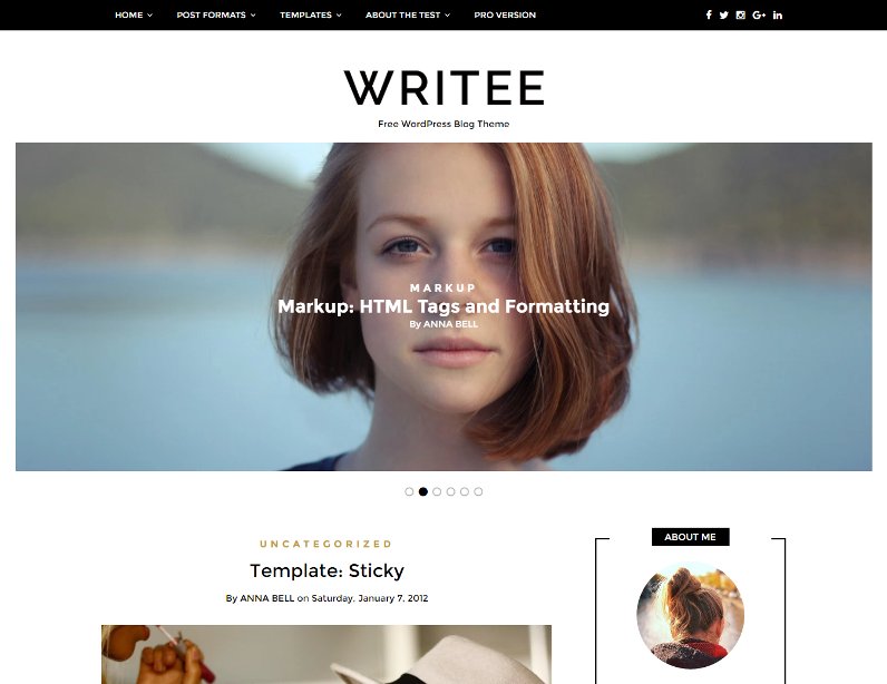 scissorthemes's tweet photo. Launching #Writee Free #WordPress blog theme 2016 https://t.co/1SuCLyP3kt https://t.co/Qoqjxmw871