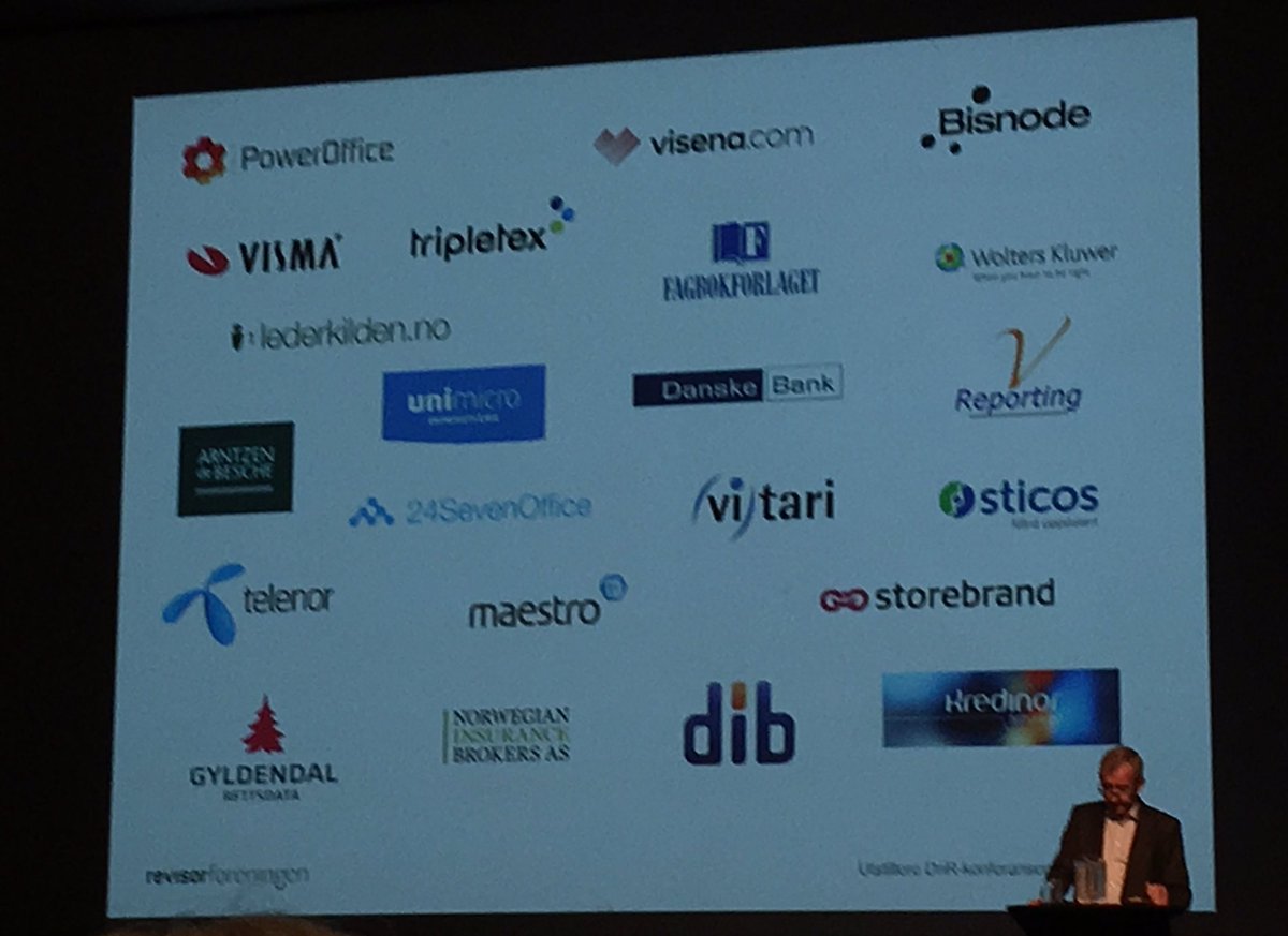 VReporting's tweet image. Viktige støttespillere for Revisorforeningen. @VReporting er på plass. #SeeingBeyondTheNumbers #DnRKonferansen