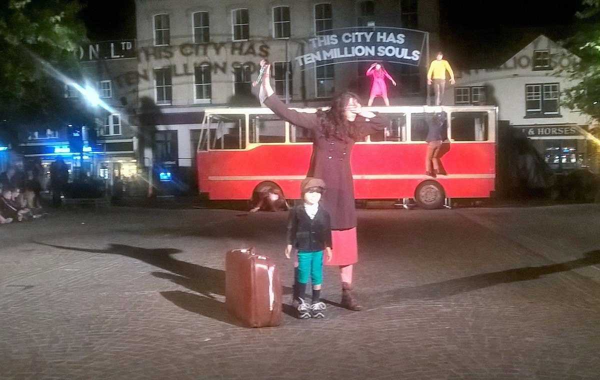 Margomia's tweet photo. #SilenceNewbury @CornExchange What a thought provoking, moving performance. On again tonight @ 9pm go if you can https://t.co/UO1Dii46pD
