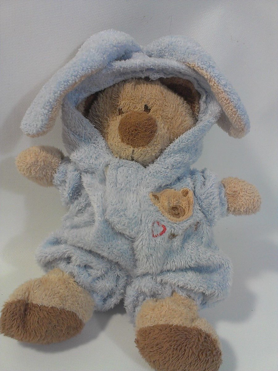 STEEL5757's tweet photo. #Ty #Pluffies Blue Bear Bunny https://t.co/u657fAJ5le #plushies #typluffy https://t.co/pUVMoroldG